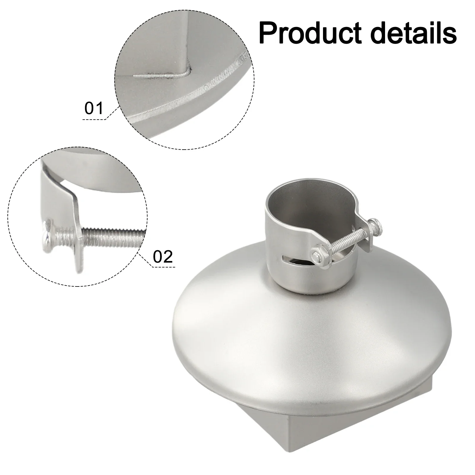 Square Hot Air Nozzle 45mm X 45mm For BGA Rework Stations Used In Electronics Assembly And PCB Component Replacement