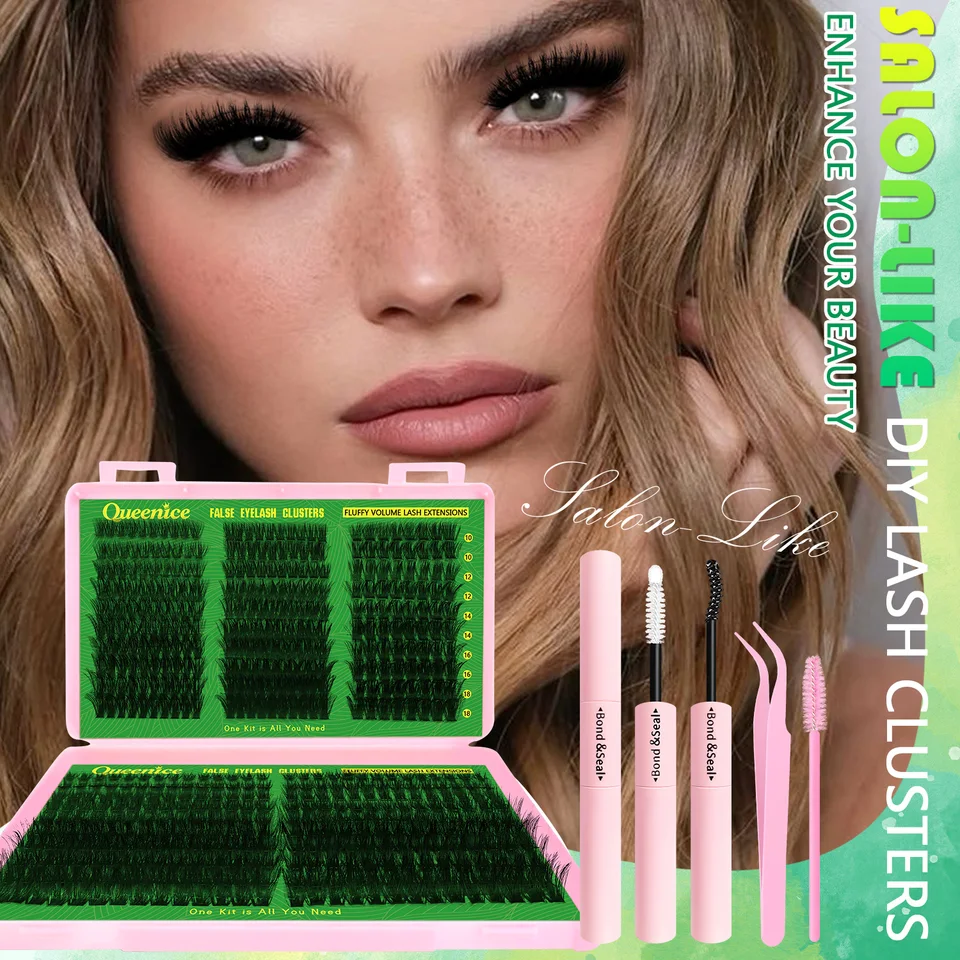 600pcs Kit de Rizos de Pestañas DIY - 60D 80D 100D 150D, Largo 10-18mm Mezcla | Postizas Naturales Reutilizables para Muñeca 3