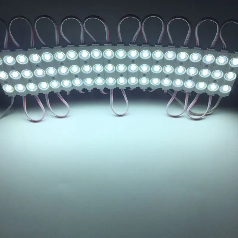 Super Heldere Smd 2835 Led Injectie Lens Module 1.5W Reclame Ontwerp Hoge Kwaliteit Led Module Verlichting Module 3 Leds DC12V