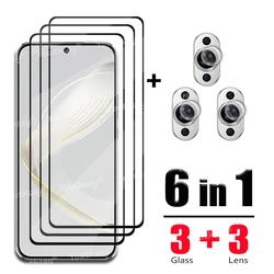 For Huawei Nova 11 Glass Screen Protector Film Glass For Huawei Nova 11 Tempered Glass Full Glue Lens Film Huawei Nova 11 11i