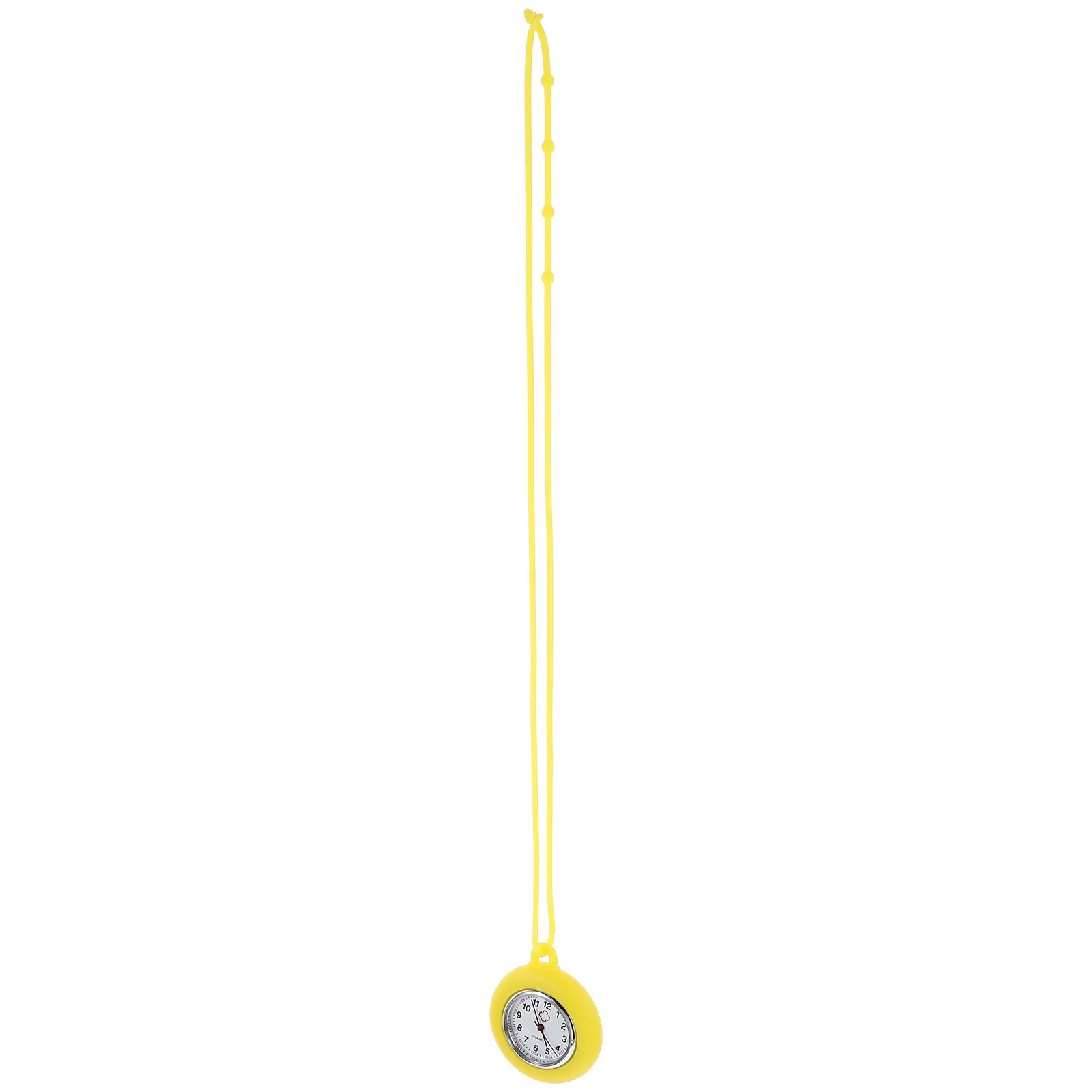 

Pearlescent Silicone Quartz Lightweight Hanging Hanging Watch For Nurse Nurse Medical Necklace Watch for Women Kids
