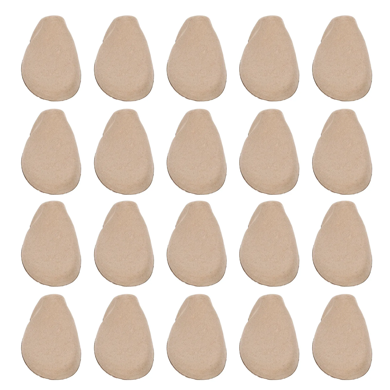 

40Pcs Paper Shoe Tree Inserts Natural Breathable Pulp Boot Shaper Form for Dry Cleaning Store Sneakers Anti-Crease Deformation