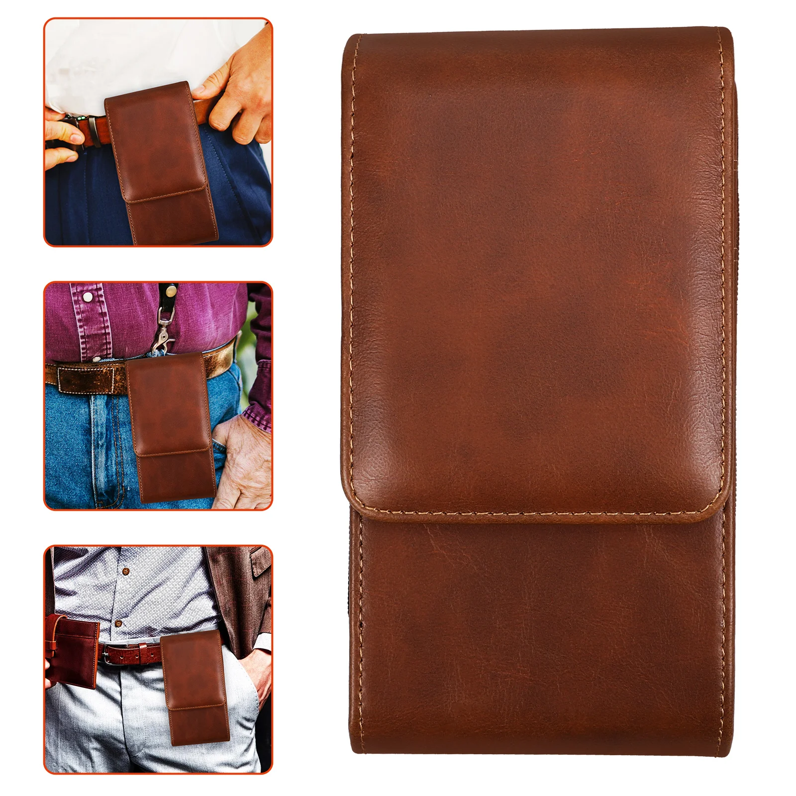 

Двухслойная поясная сумка для телефона, легкая маленькая сумка для мобильного телефона, уличная дорожная поясная сумка для телефона, чехол для мобильного телефона