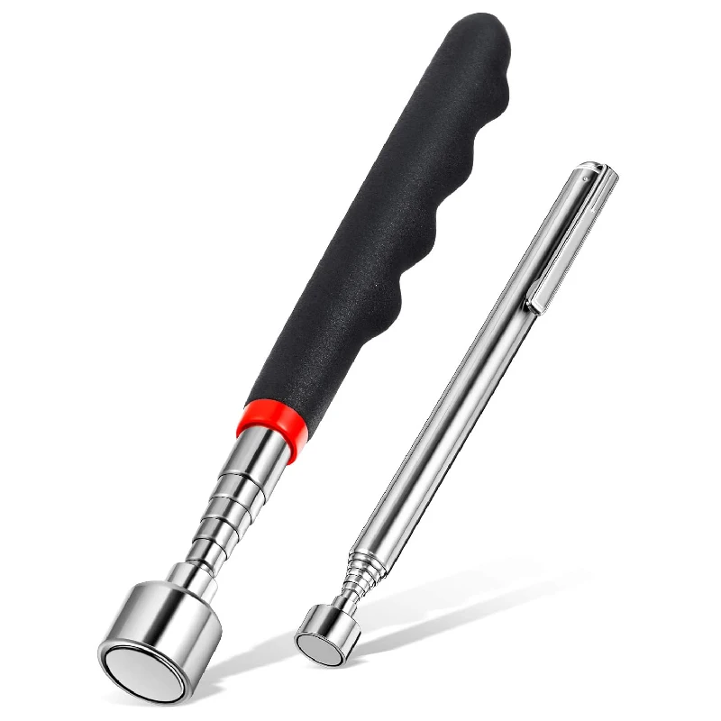 

Телескопическая магнитная ручка, мини-портативный выдвижной стержень для захвата гаек и болтов, удобный инструмент