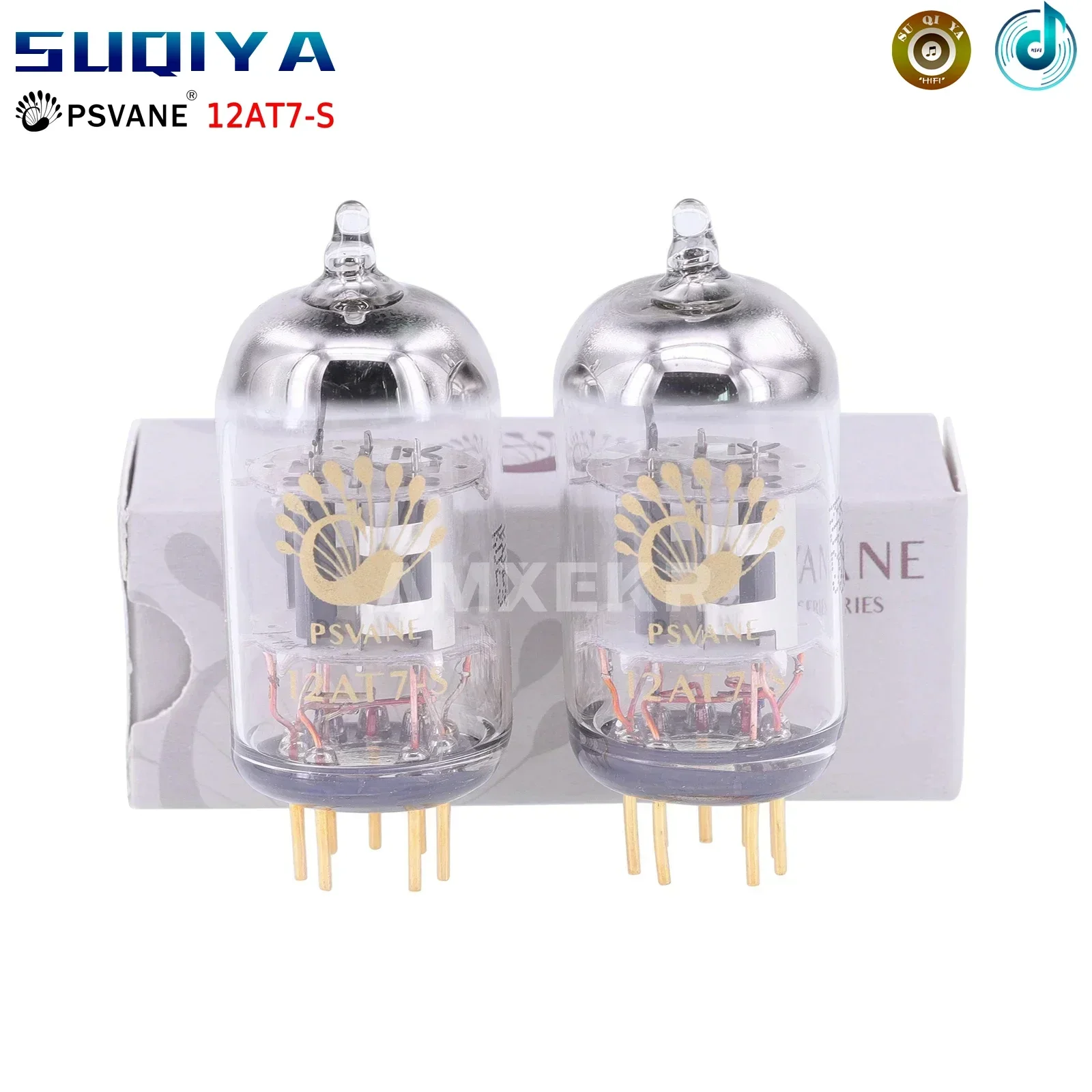 

SUQIYA-PSVANE 12AT7-S Vacuum Tube 12AT7 Replace 12AT7 ECC81 Electron HIFI Audio Vacuum Tube Amp Audio Vintage Tube