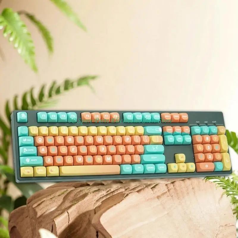SZ Precise Keycaps for 131Keys Theme Keycap for Personalizing Computer Mechanical Keyboards Keycaps Replacement
