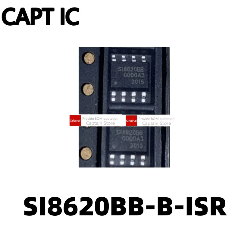 

5PCS SI8620BB-B-ISR SI8620BB SOP8 pin mount digital isolator IC chip