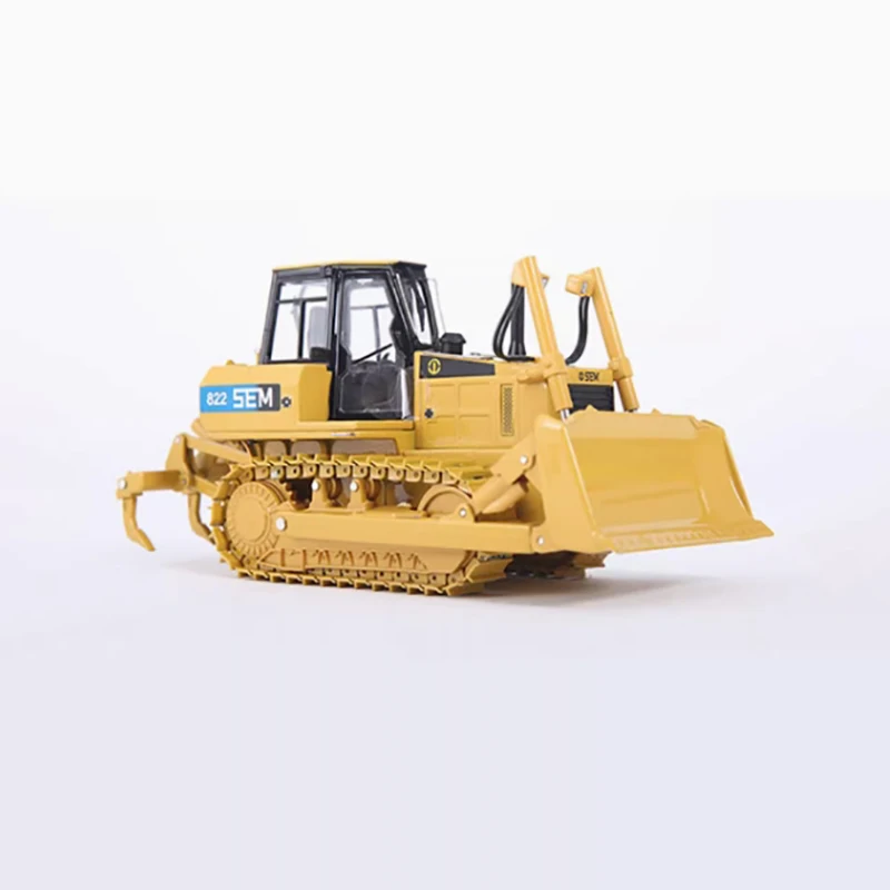 Diecast 1:35 Scale SEM822 Bulldozer Alloy Engineering Vehicle Model Finished Product Simulation Toy Collection Gift Static Model