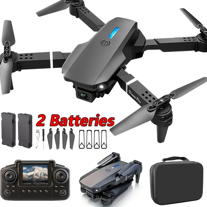 Remote Control Aerial Drone Upgraded Version, Real-Time Image Transmission Remote Control Aircraft, Basic Version, Single-Camera Version, Dual-Camera Version, One-Key Takeoff And Landing, Stunt Roll, Optical Flow Hover, Headless Mode, 3D Flip