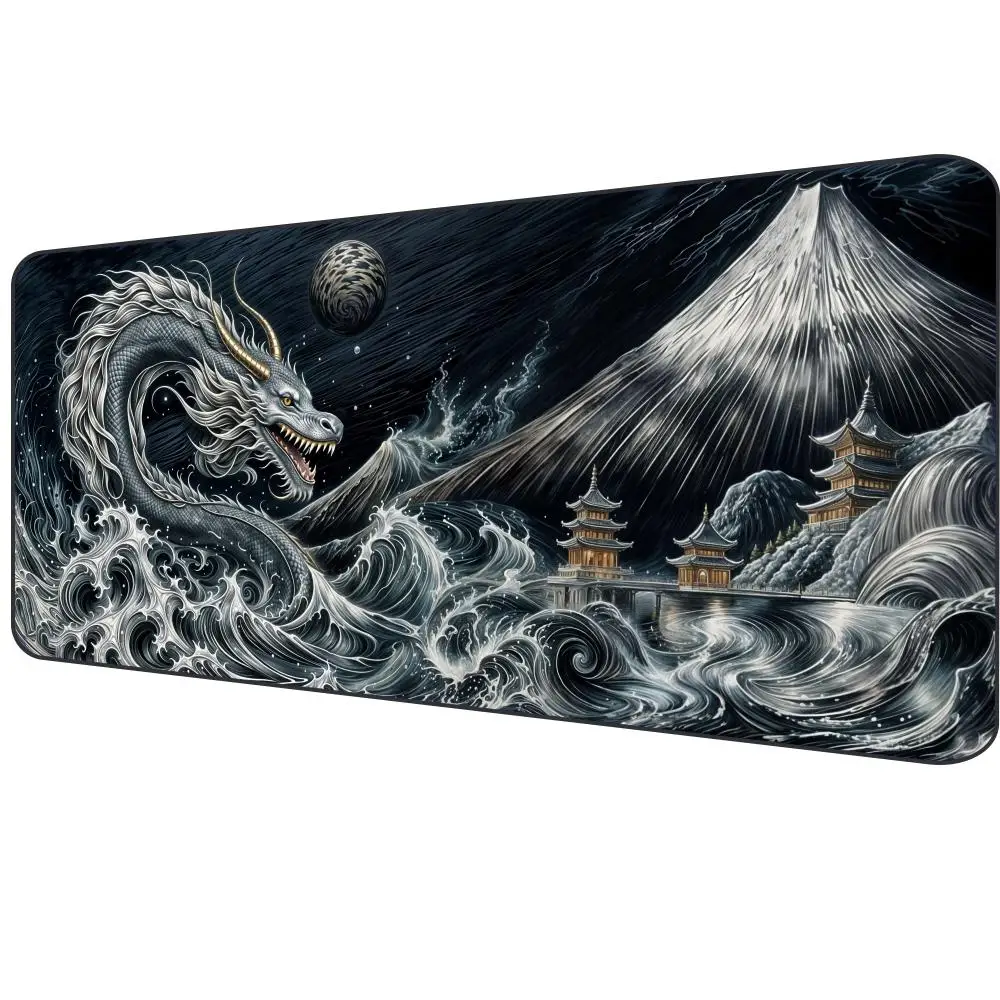 

Коврик для мыши Dragon King Mount Fuji, офисный настольный коврик для мыши, клавиатура, аксессуары, игровой коврик большого размера, настольный коврик, коврик для ноутбука