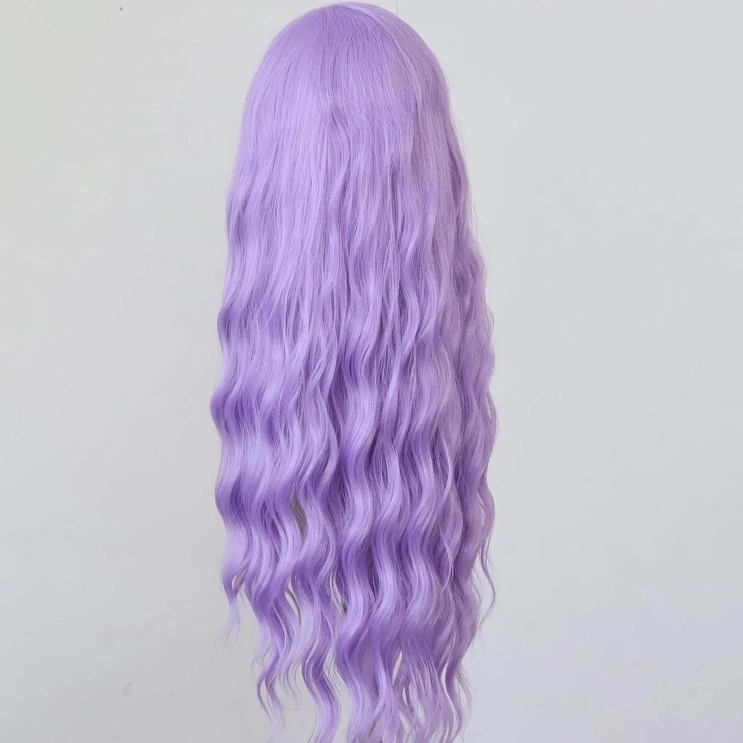 الضوء الأرجواني مجعد الدانتيل الباروكة الأمامية فضفاضة موجة عميقة شعر مستعار أمامي شعري طبيعي 13x4 HD الدانتيل الباروكة الاصطناعية تأثيري ل Wemon