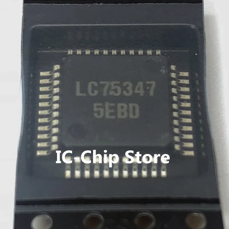 

2PCS~10PCS/LOT LC75347E LC75347 QFP44 New original