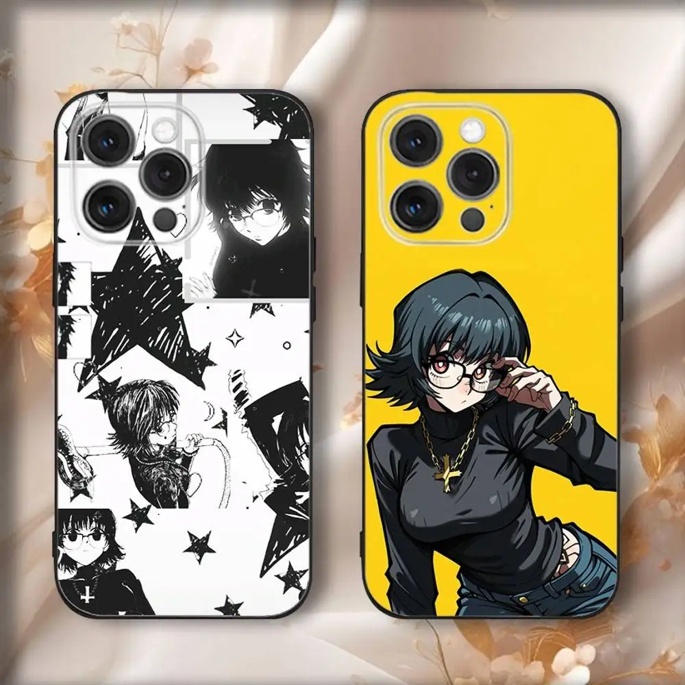 

Anime S-Shizukus Murasakis Phone Case For iPhone 17,16,15,14,13,12,11,Pro,Max,Plus,Air,X,XS,XR,SE,8,7,Mini,Soft Black Funda