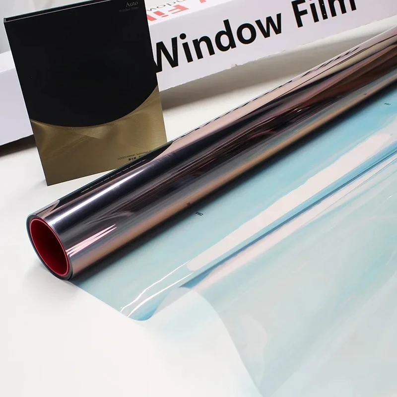 Anti-Glare Chameleon purple color Car Window Tint Film