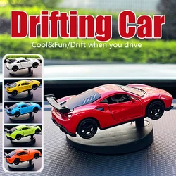 Drifting Car Model dashboard Swing Moving cool sports racing ornaments dash interior accessories decor items fun decorations men