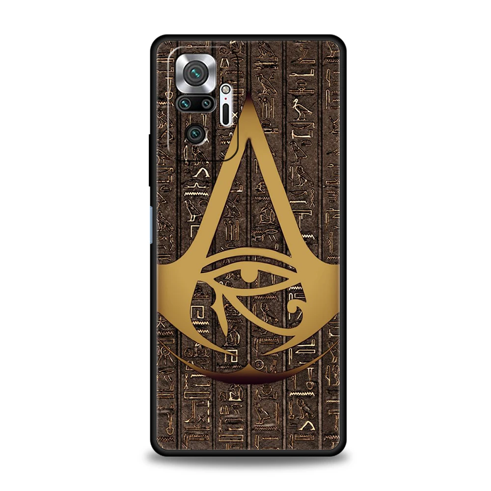 Sacred Eye Of Horus Egypt Fresco Phone Case for Xiaomi Redmi NOTE 12 Pro K40 Gaming K50 8A 9T 9A 9C Note 8 8T 9 9S 10 11 Pro Bag