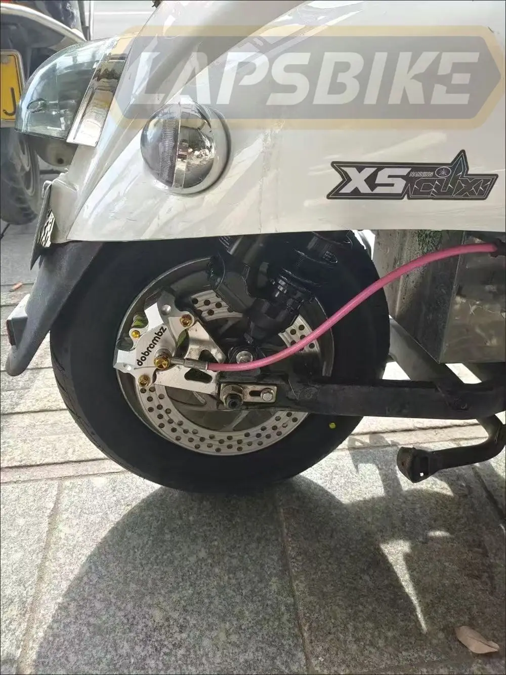 العالمي للدراجات النارية 84 مللي متر CNC الألومنيوم 2 مكبس قرص فرامل الفرجار لهوندا كاواساكي ياماها RSZ JOG NIU سكوتر الترابية دراجة الطرق غير الممهدة #6