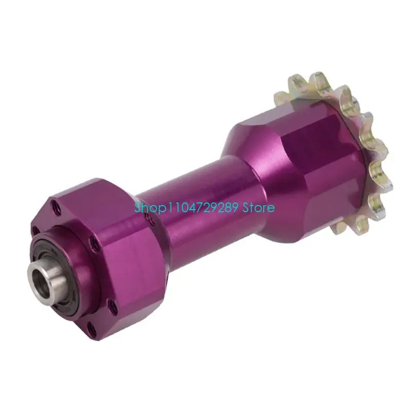 D8KE Universal Motorcycle Drive Shaft Conversion Kit Lightweight Weatherproof Design Improved Fuel Efficiency Riding Comfort