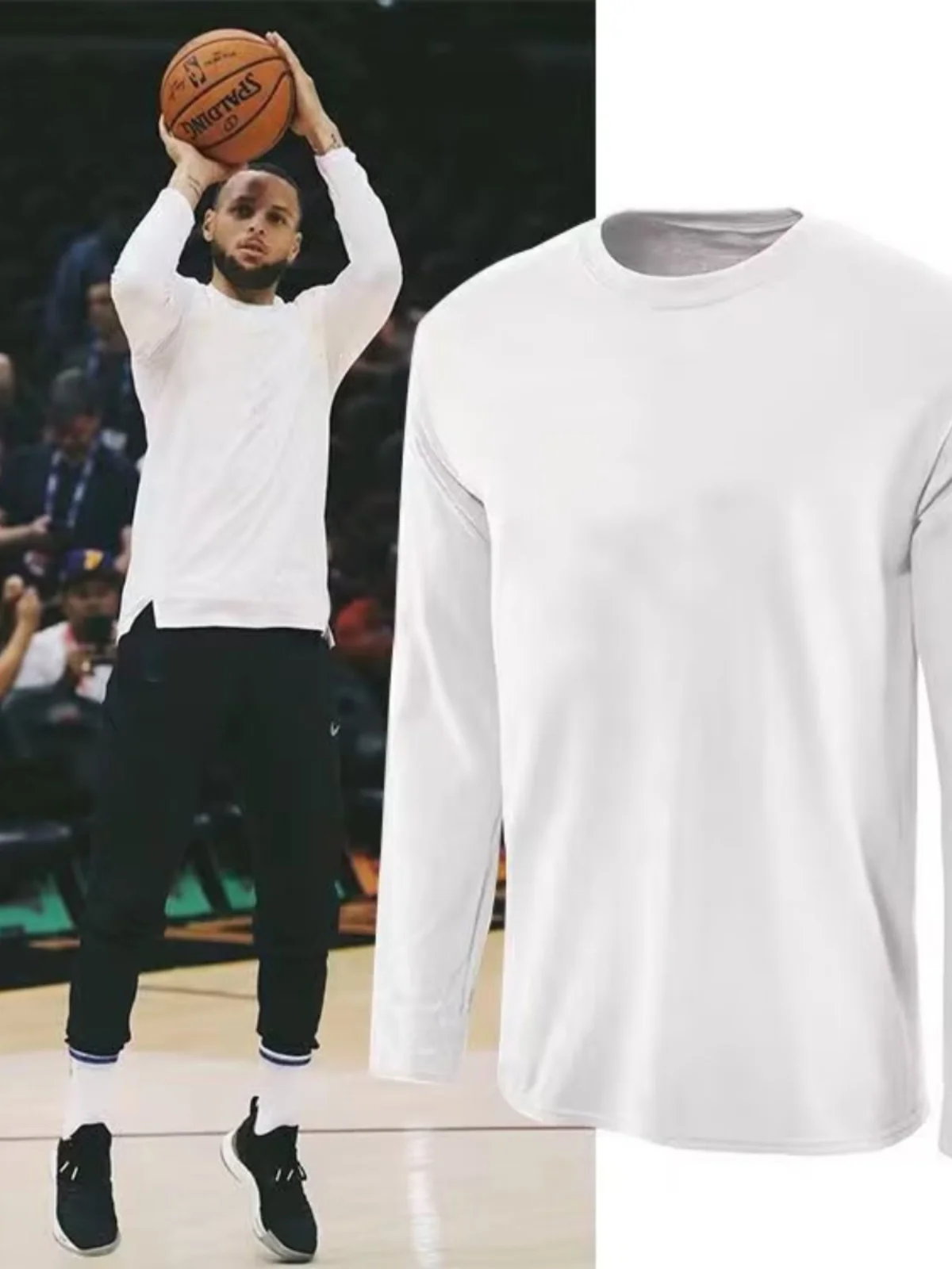 Men's Long Sleeve Ice Silk Mesh T-Shirt Sport Base Layer Quick Dry Breathable Cool Feeling Spring Autumn Clothing Basketball ...