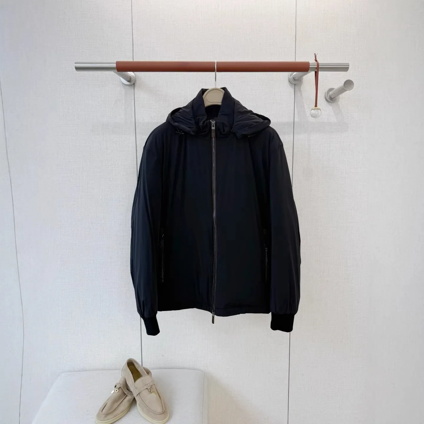 

Теплая нейлоновая куртка с капюшоном для мужчин от Zegjeni Outdoor, зимнее пальто с шапкой, молодежная повседневная, цветная