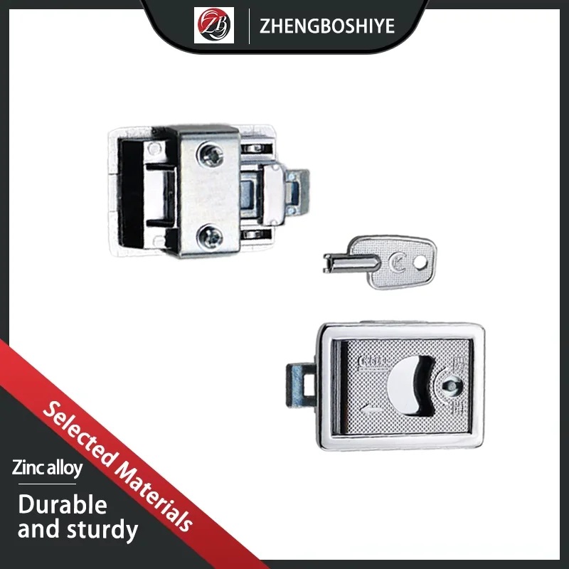 خزائن الهيكل الكهربائي المتنقلة، صناديق الأبواب، أقفال الألواح، سبائك الزنك، مطلية بالكروم، صناعية وتجارية، قوية