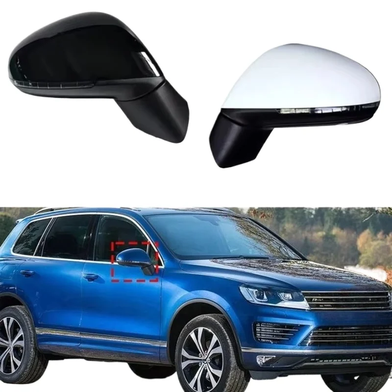 

Folding Electric Side Mirror for Touareg 13-PIN Black 2011-2018