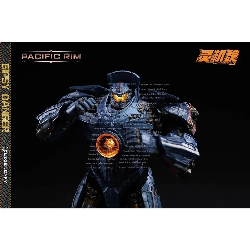 Recently Shipped Original Ling Zhixun LED Light Up Desert Edge, Gypsy Danger Action Figure Toy Collection Gift