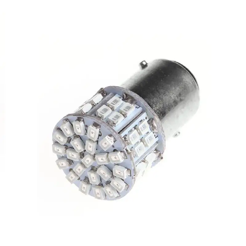 

652F Red LED Bulb for Car Tail Stop Brake Lamp 1157 BAY15D 50 1206 LED Bulb Automotive Light Bulbs