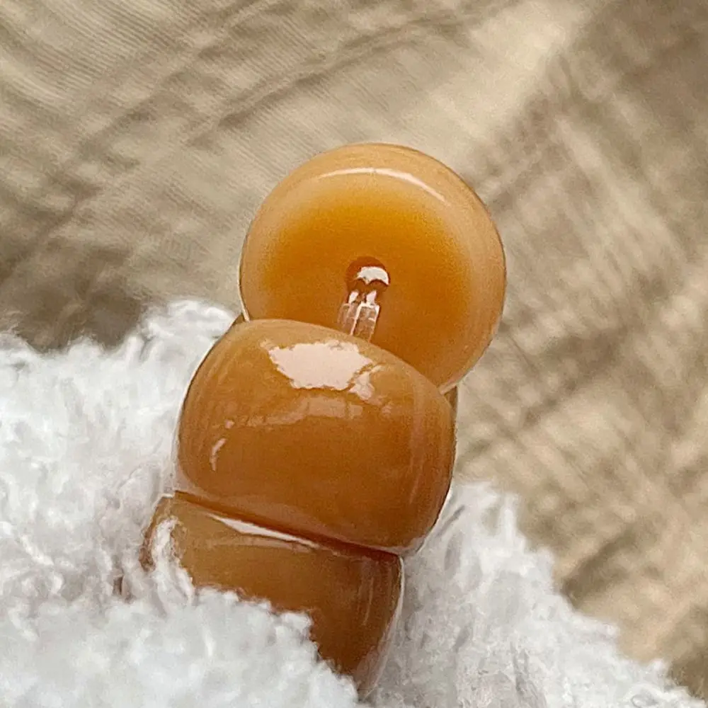 New Lucky Bodhi Beaded Bracelets Purple Grape Color Stretchable Pork Intestine Bracelet Protection Healing Bodhi Bracelet