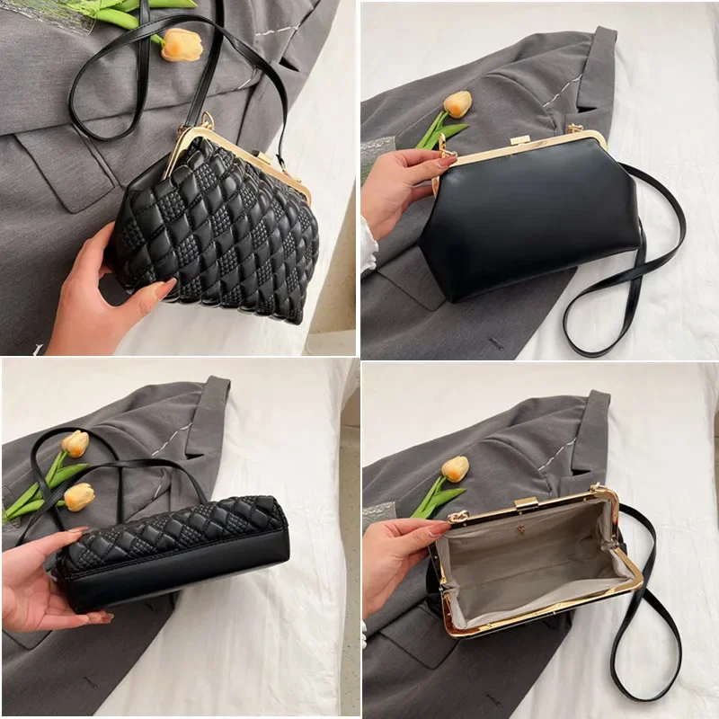 Luxury PU Leather Evening Bag Women Handbag Shoulder Bags Brand Designer Female Tote Bags Ladies Crossbody Bags High Quality Sac