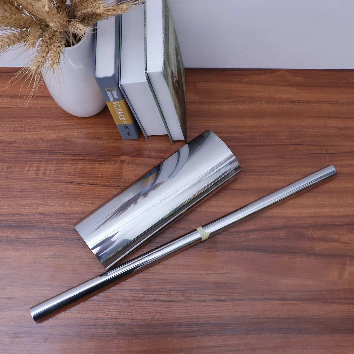 

Серебряная солнцезащитная пленка для окон, термоизоляционная, прозрачная, пластиковая, для дома, магазина, офиса, защита конфиденциальности