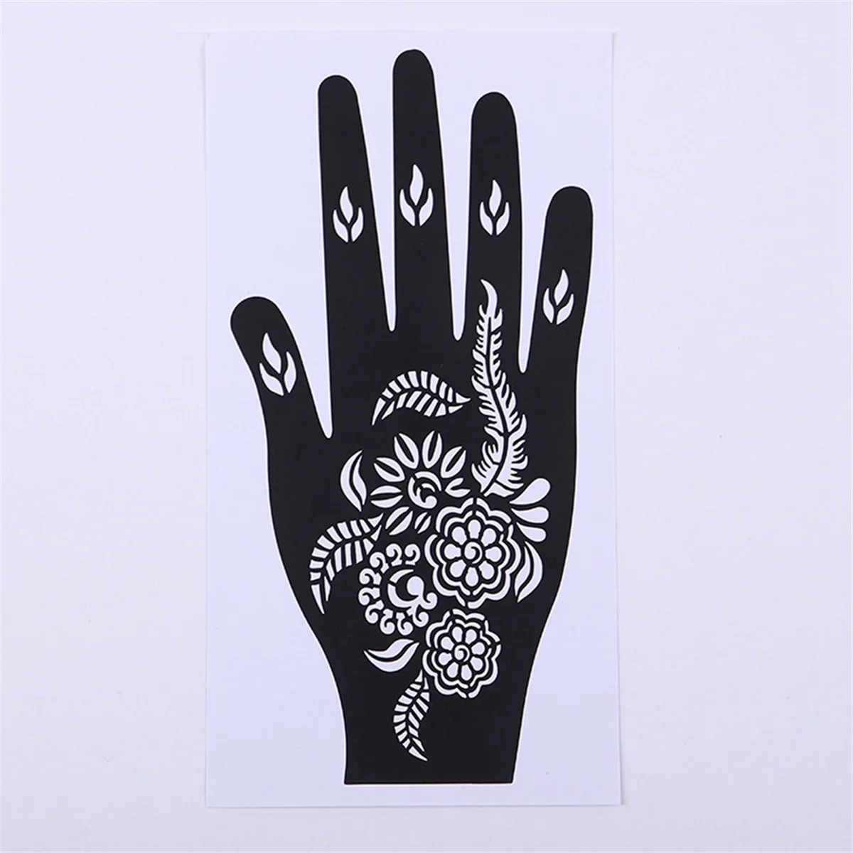 Henna Tattoo Kit Temporary Tattoo Template, Hand Henna Tattoo Sticker Indian Tattoo Sticker Self-Adhesive Tattoo Sticker