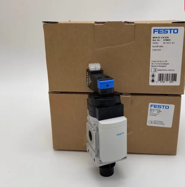 

New original FESTO pneumatic switch valve MS4-EE-1/4-V24 MS4-EE-1/4-V24P