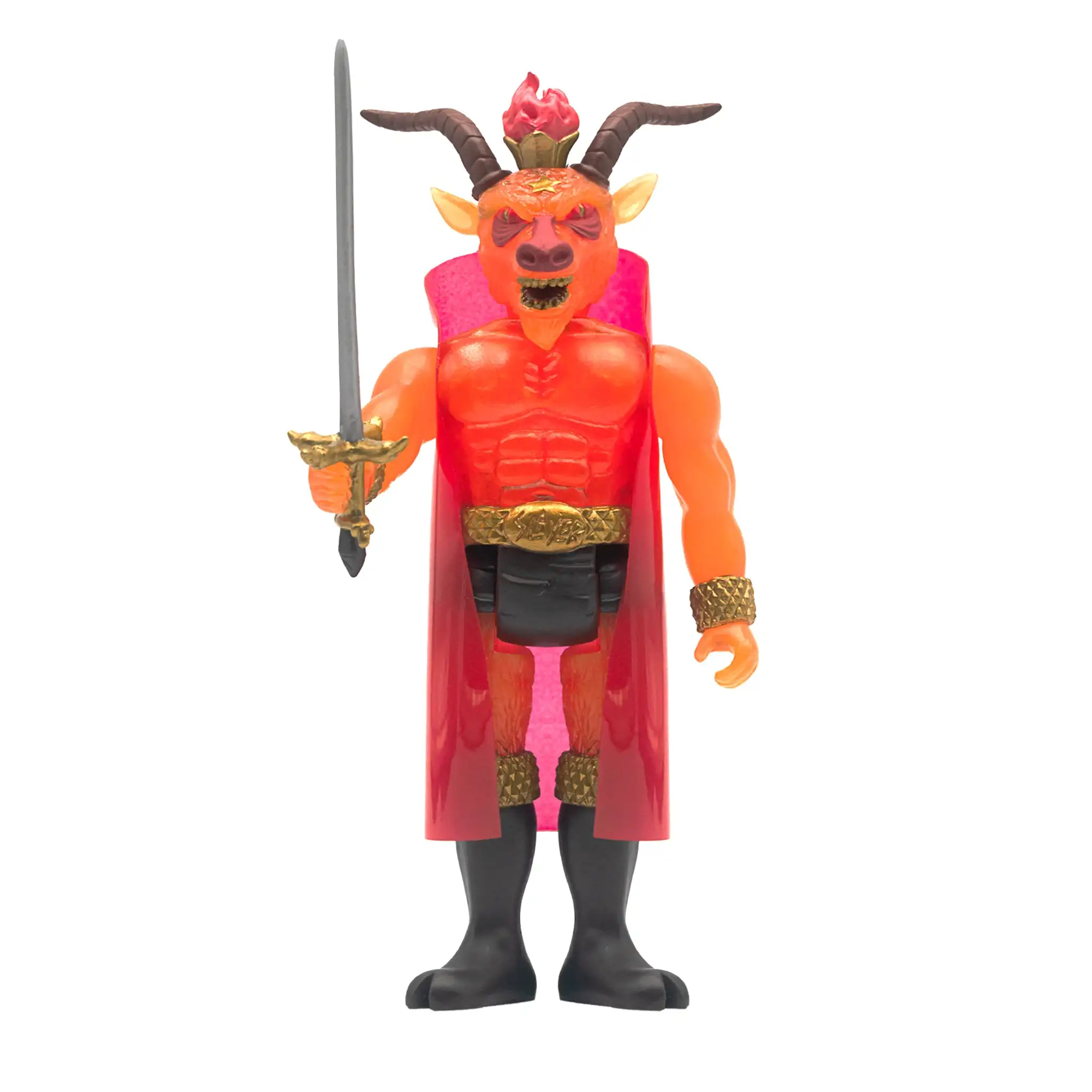 Super7 Slayer Minotaur Born of Fire Action Reaction Figure Model Collectible Figurines Boys Monsters Toy Children's Day Gift Toy