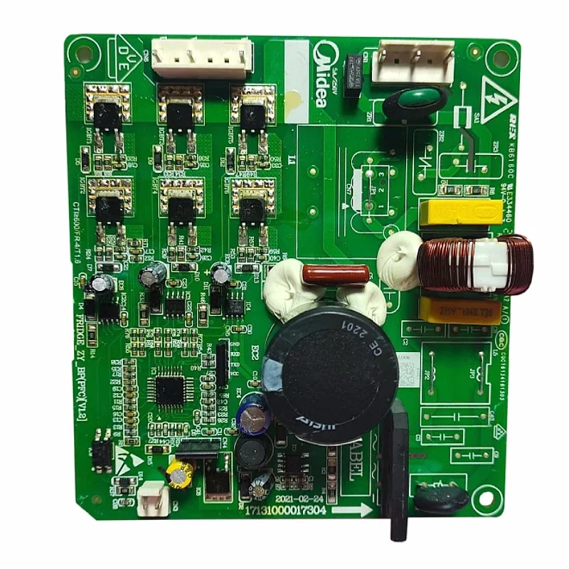 for Midea refrigerator frequency conversion board DZ75V1C 90V1D 120V1D compressor drive board 17131000012015