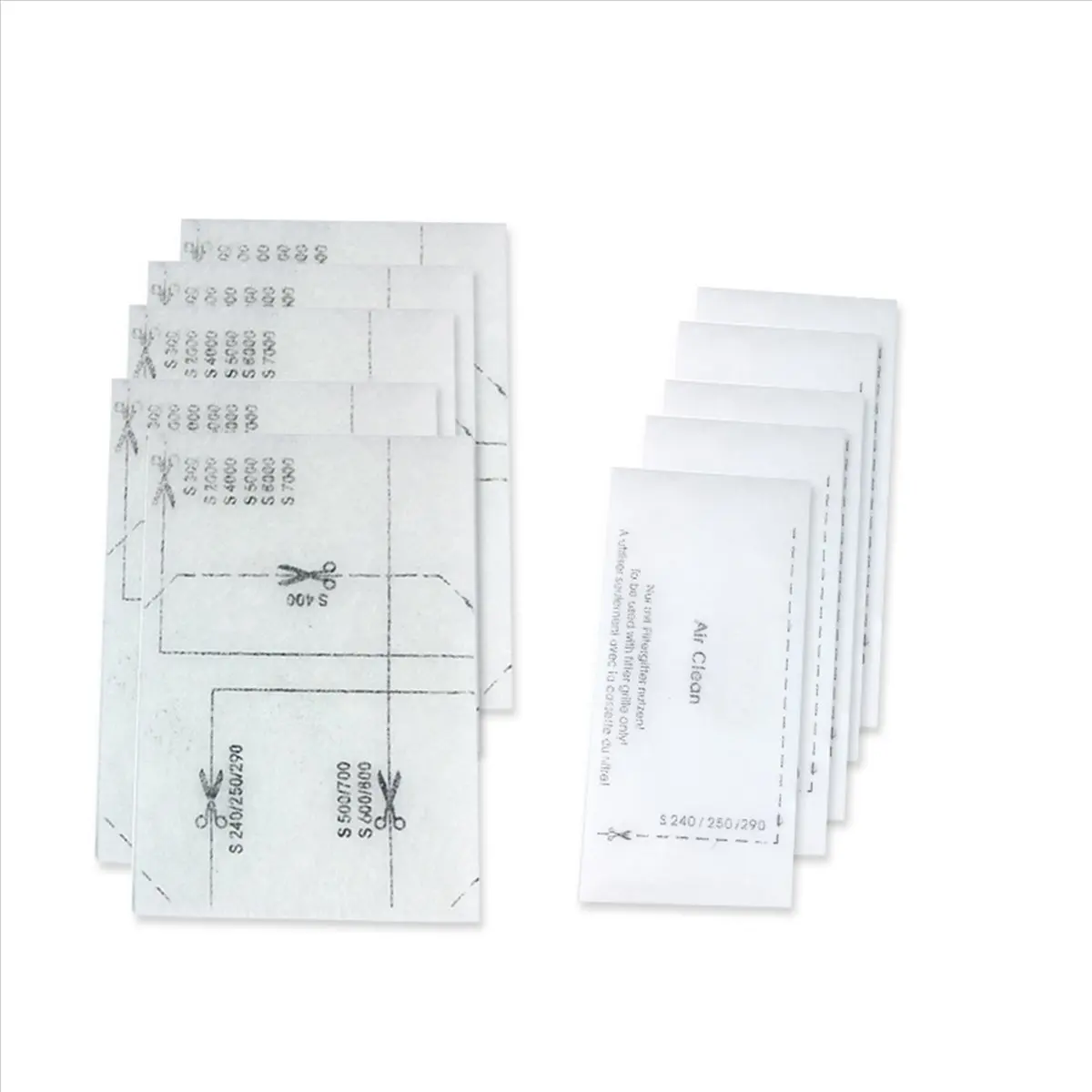 

AC19 100 пар сменных аксессуаров для пылесоса, универсальный фильтр двигателя для Miele