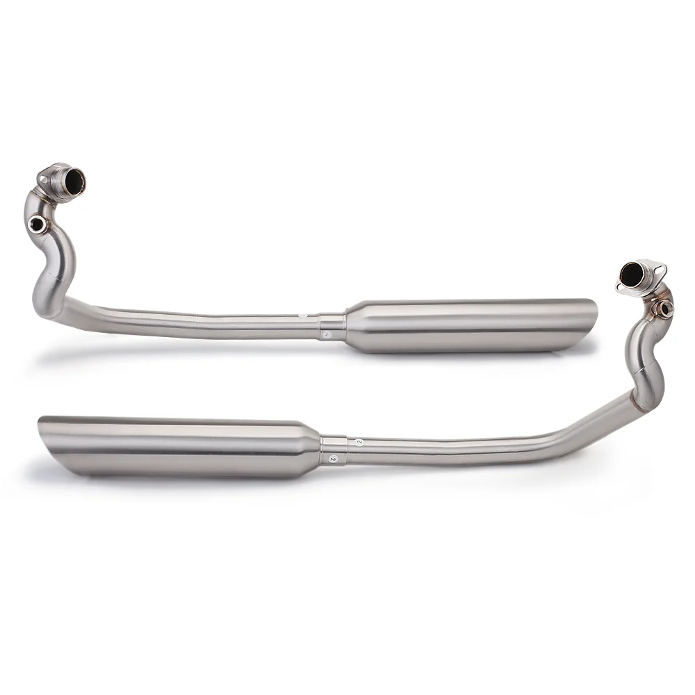 

Hanway YP500 Original Aftermarket Performance Exhaust System Double Line Racing Position New Motorcycle Parts Accessories