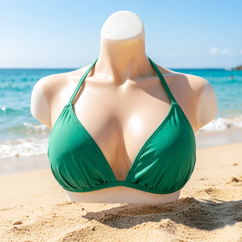 CDEG Cup Silicone Breast Prosthesis-Grade Fake Chest Pads for Mastectomy, Role-Play & Movie Props, Comfortable & Natural Look