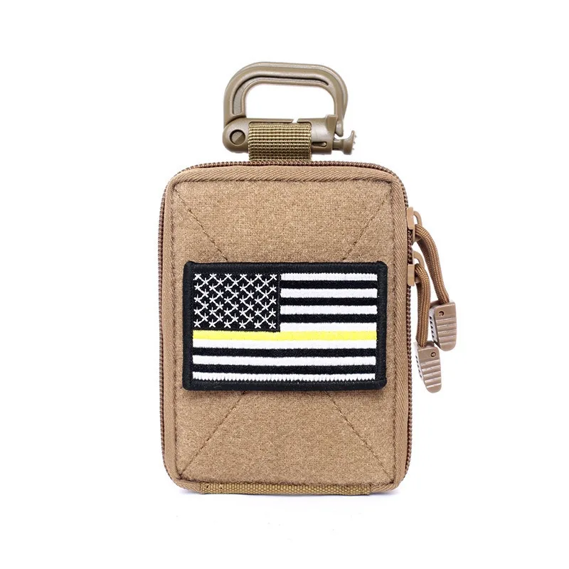 Outdoor Portable Medic Storage Backpack Multi-purpose Mini Fanny Pack EDC Carrier Molle Camouflage Attachment Camping Emergency