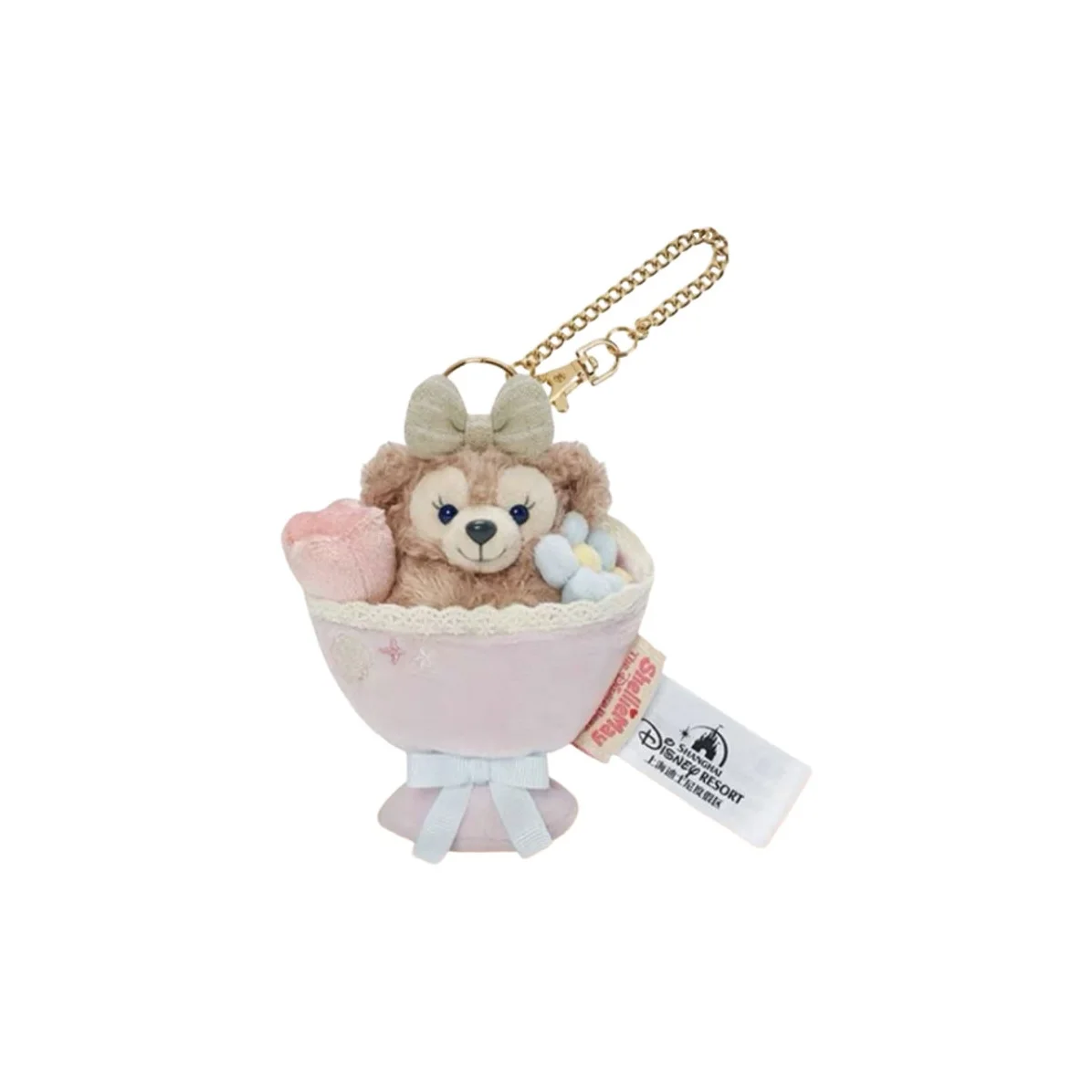 Disney x DISNEYLAND Upper Mini Bouquet ShellieMay Dolls Plush Charm Shanghai Disney Trumpets High Disney-2508-0062,400060472364