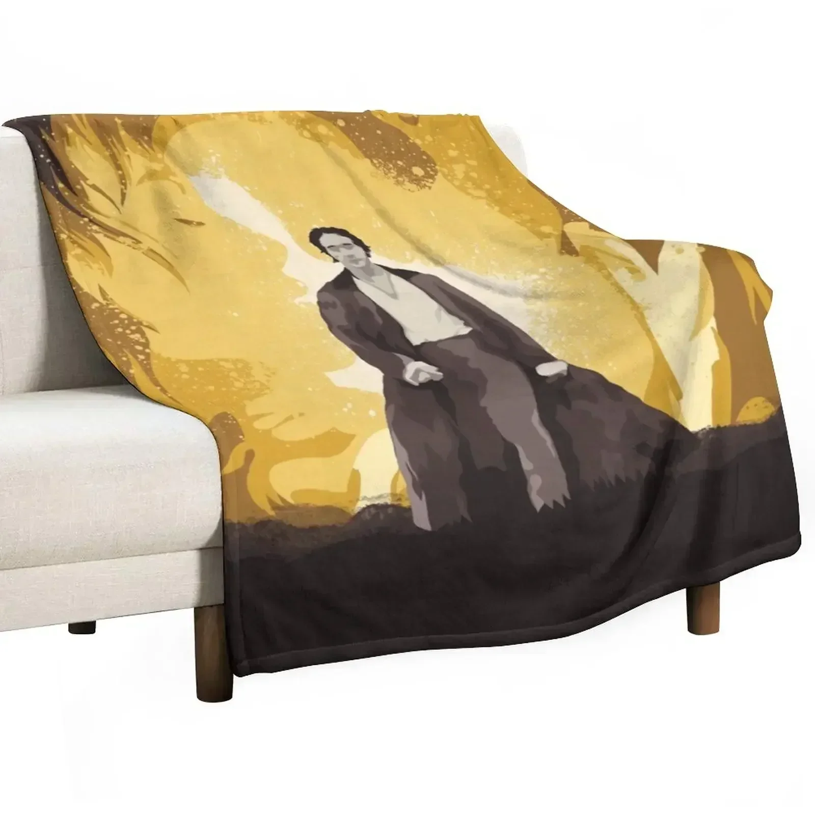 

Mr. Darcy Tugging On Heartstrings Throw Blanket Thin Soft Blanket for Summer Night Sleeping