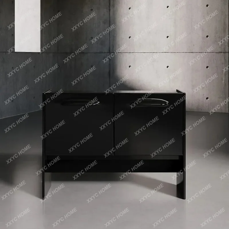 XX simple color double door side cabinet storage locker