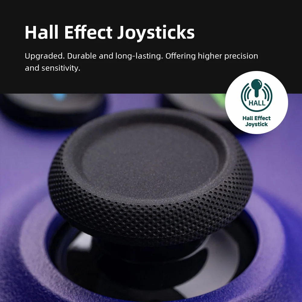 8BitDo - New Ultimate 2.4G Wireless, Hall Effect Joystick Update, Gaming Controller for PC, Windows Steam Deck, Android & iPhone