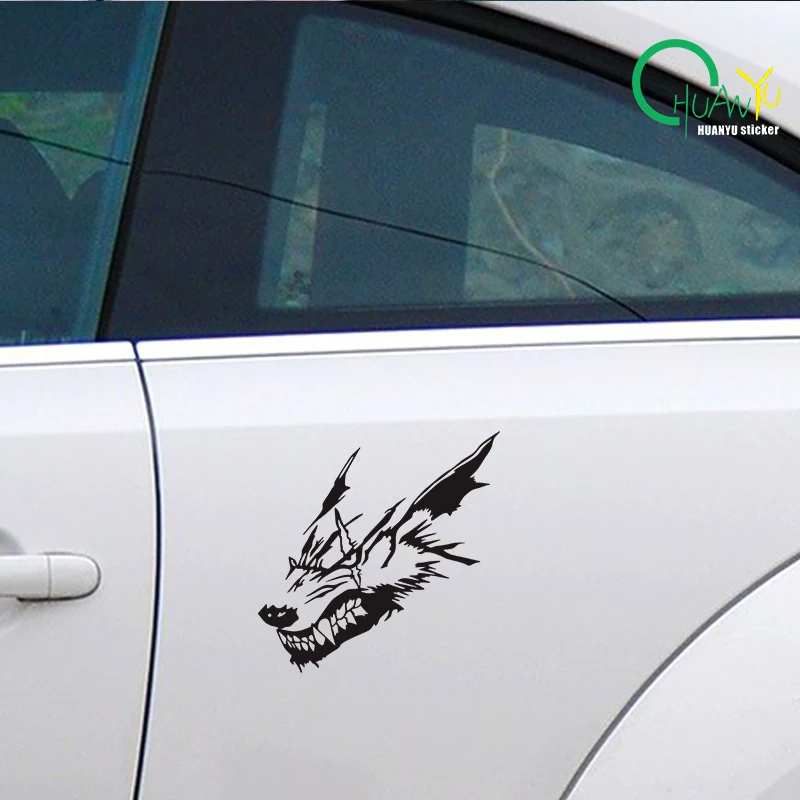 Spersonalizowane naklejki dekoracyjne Art Wolf Creative Electric Car Modification Car