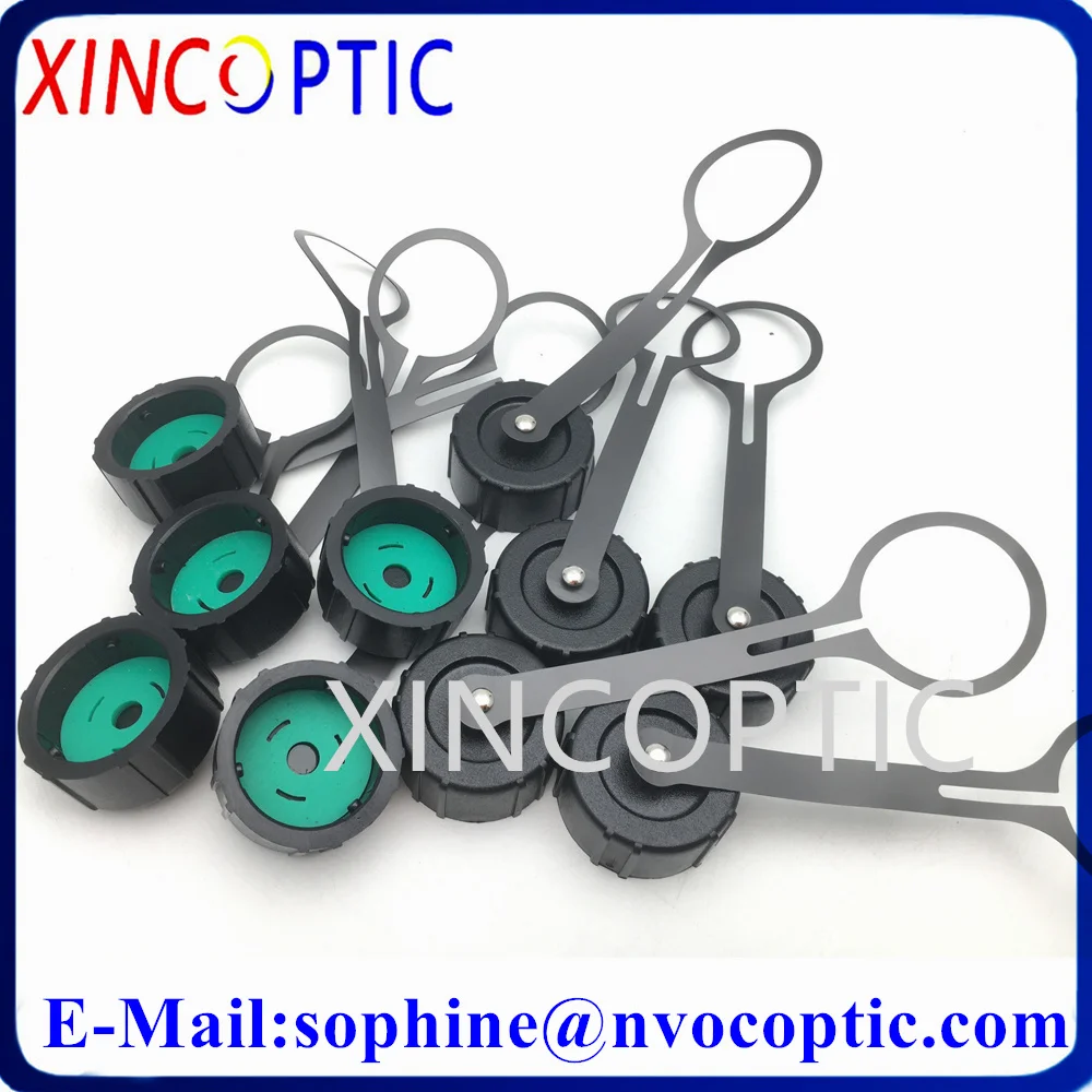 

20Pcs Dust Cap For ODVA LC/MPO/SC Single Mode Fiber Optical Outdoor Bulkhead Adapter