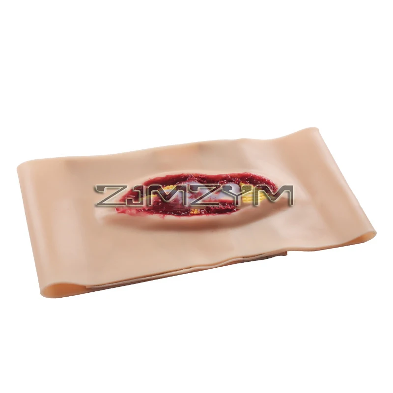 Wearable Abdominal Anatomy Wound Training Model For Medical Teaching And Training