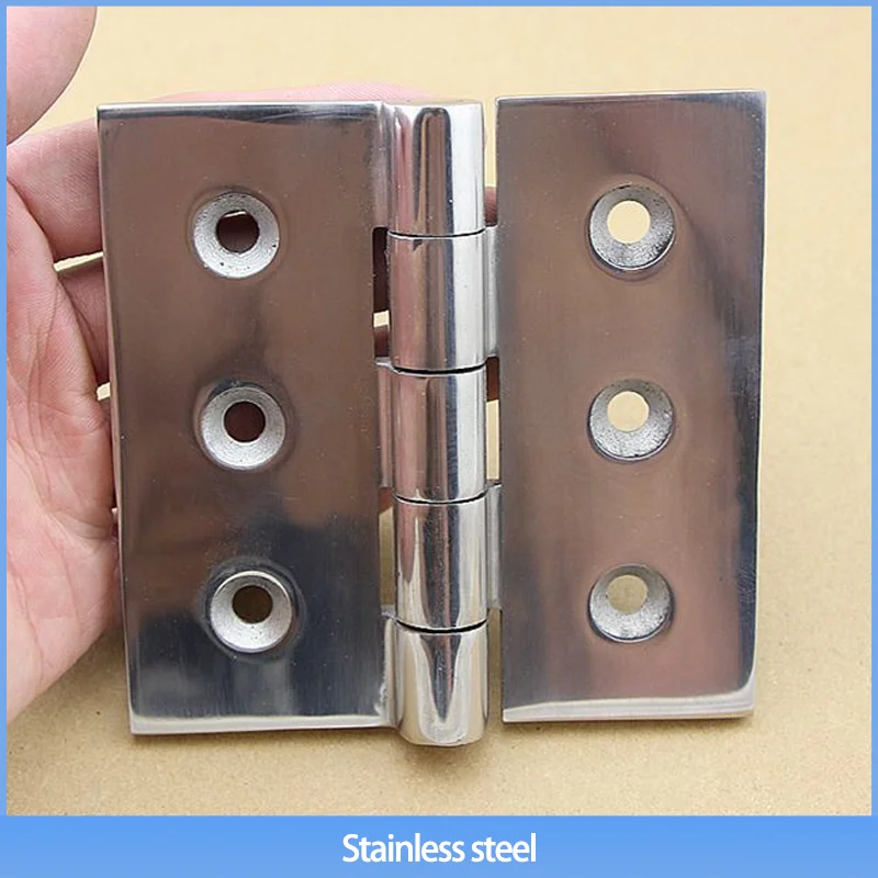 Multi Specification 304 Stainless Steel Large Hinge Industrial Heavy Machinery Hinge - Precision Casting