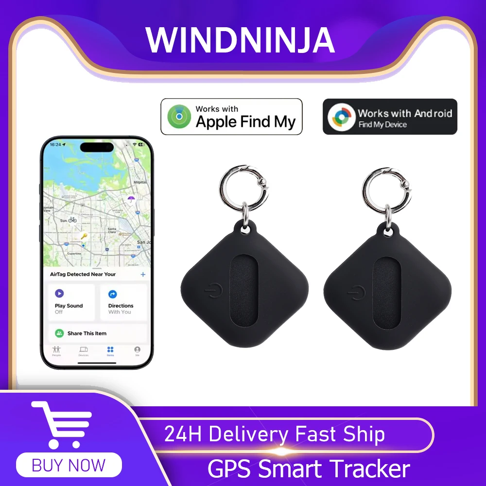 GPS Smart Tracker New Bluetooth Part Suitable For Android &Apple System Finder And Locator To Prevent Loss Of Aviation Tags
