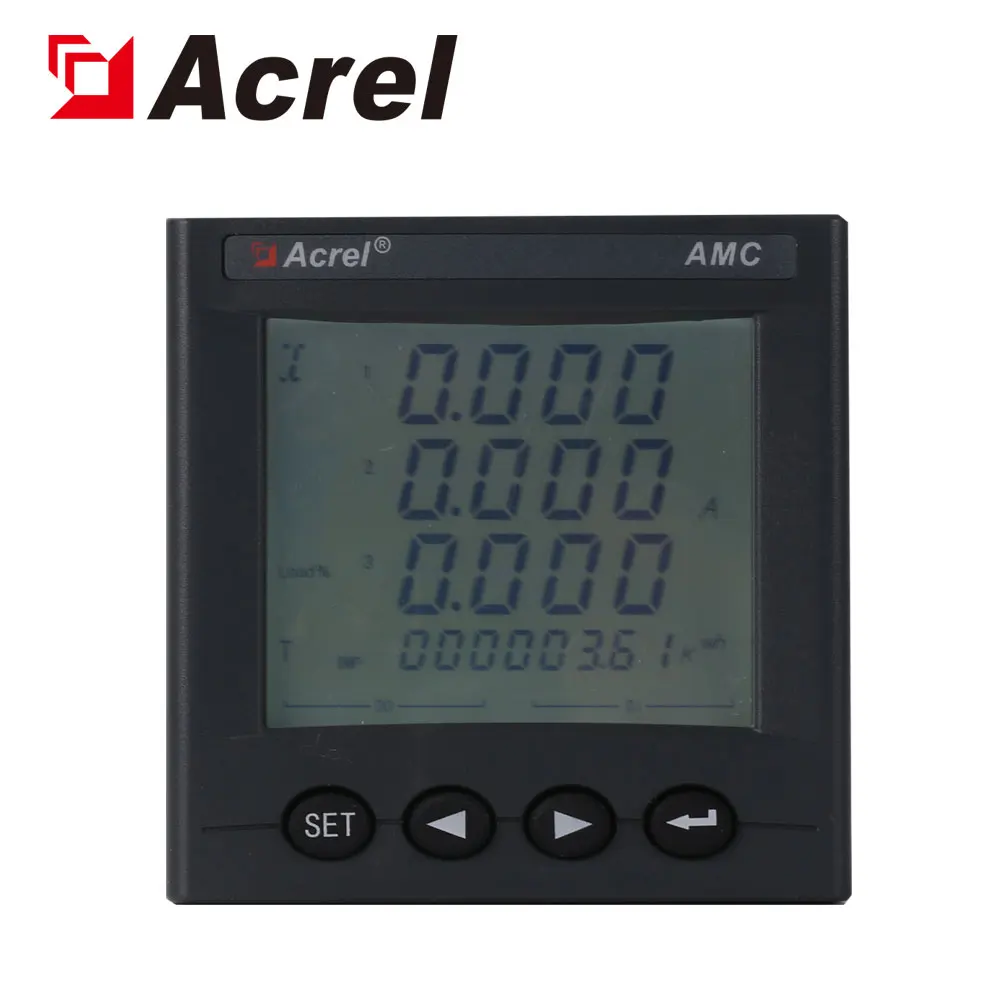 Acrel AMC72L-E4/KC Three Phase Multi-function Digital Panel Meter Power Meter with RS485 Communication