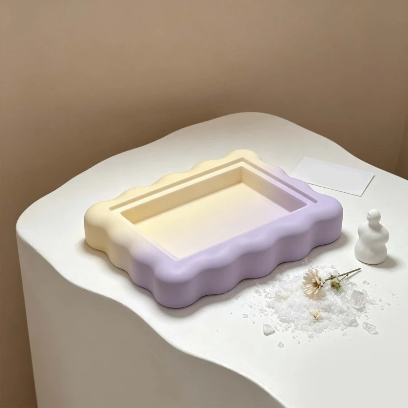 DIY Silicone Craft Mold for Handmade Trays and Tabletop Display Pieces